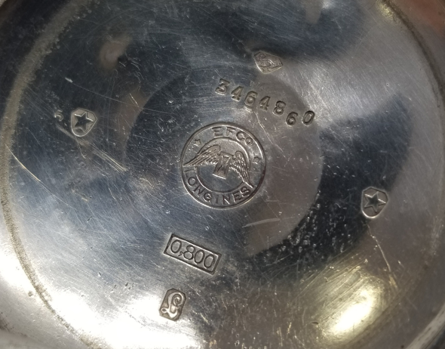 NADİR TİPTE OSMANLI DÖNEMİ LONGİNES - NECİB K.DJEZVEDJİAN KURMALI CEP SAATİ