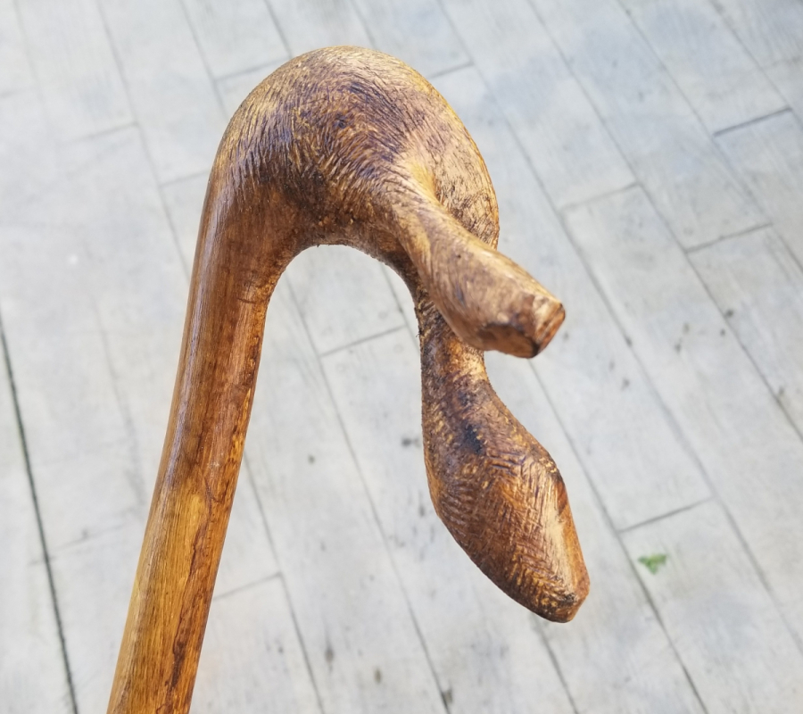 OSMANLI DÖNEMİ EL YAPIMI ÇOK NADİR BEKTAŞİ TEKKESİ ŞEYH BASTONU