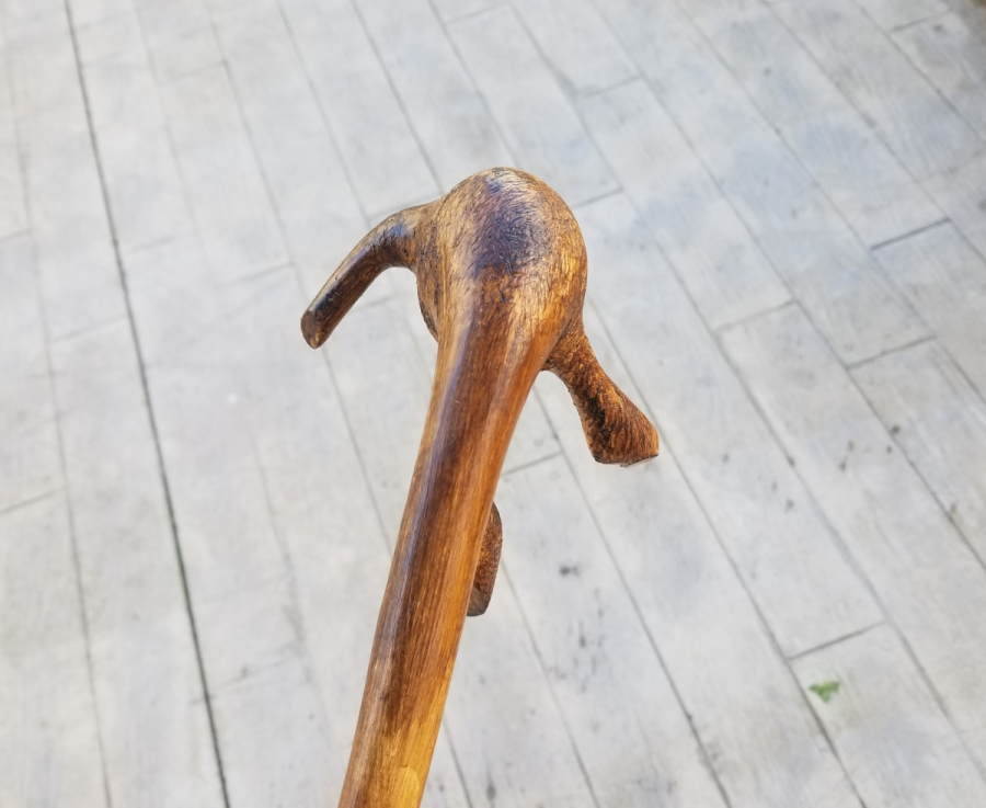 OSMANLI DÖNEMİ EL YAPIMI ÇOK NADİR BEKTAŞİ TEKKESİ ŞEYH BASTONU