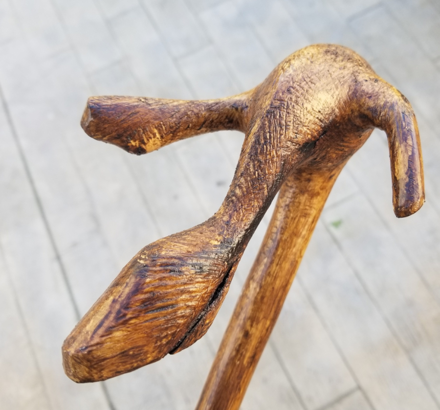 OSMANLI DÖNEMİ EL YAPIMI ÇOK NADİR BEKTAŞİ TEKKESİ ŞEYH BASTONU