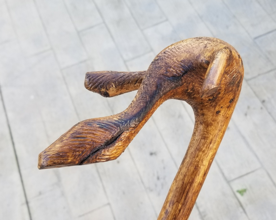 OSMANLI DÖNEMİ EL YAPIMI ÇOK NADİR BEKTAŞİ TEKKESİ ŞEYH BASTONU