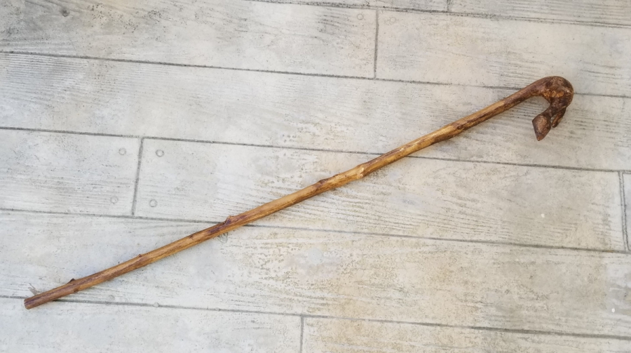 OSMANLI DÖNEMİ EL YAPIMI ÇOK NADİR BEKTAŞİ TEKKESİ ŞEYH BASTONU