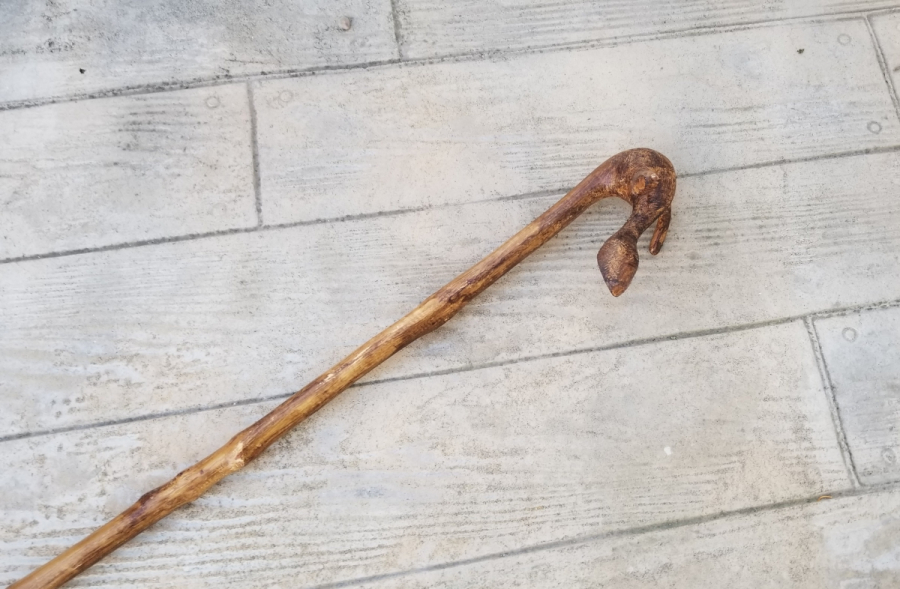 OSMANLI DÖNEMİ EL YAPIMI ÇOK NADİR BEKTAŞİ TEKKESİ ŞEYH BASTONU