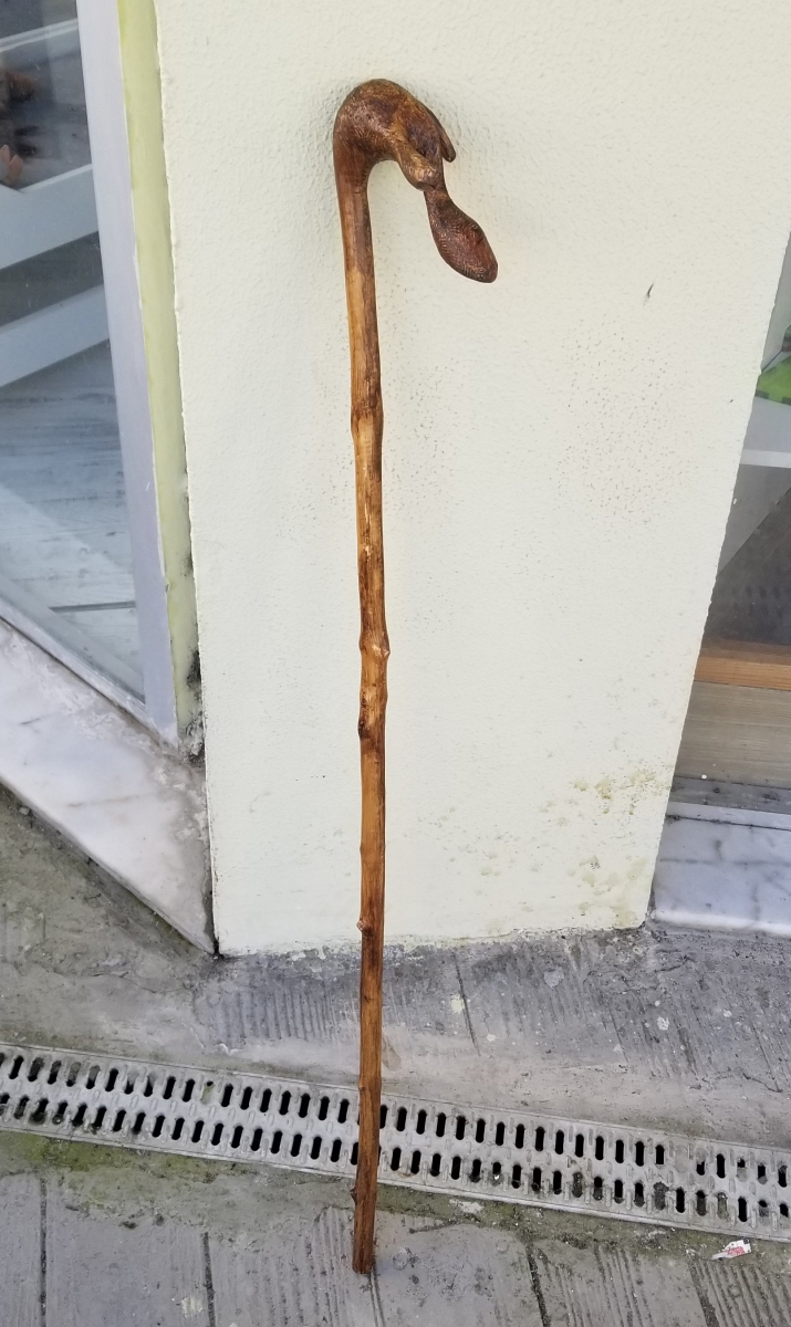 OSMANLI DÖNEMİ EL YAPIMI ÇOK NADİR BEKTAŞİ TEKKESİ ŞEYH BASTONU