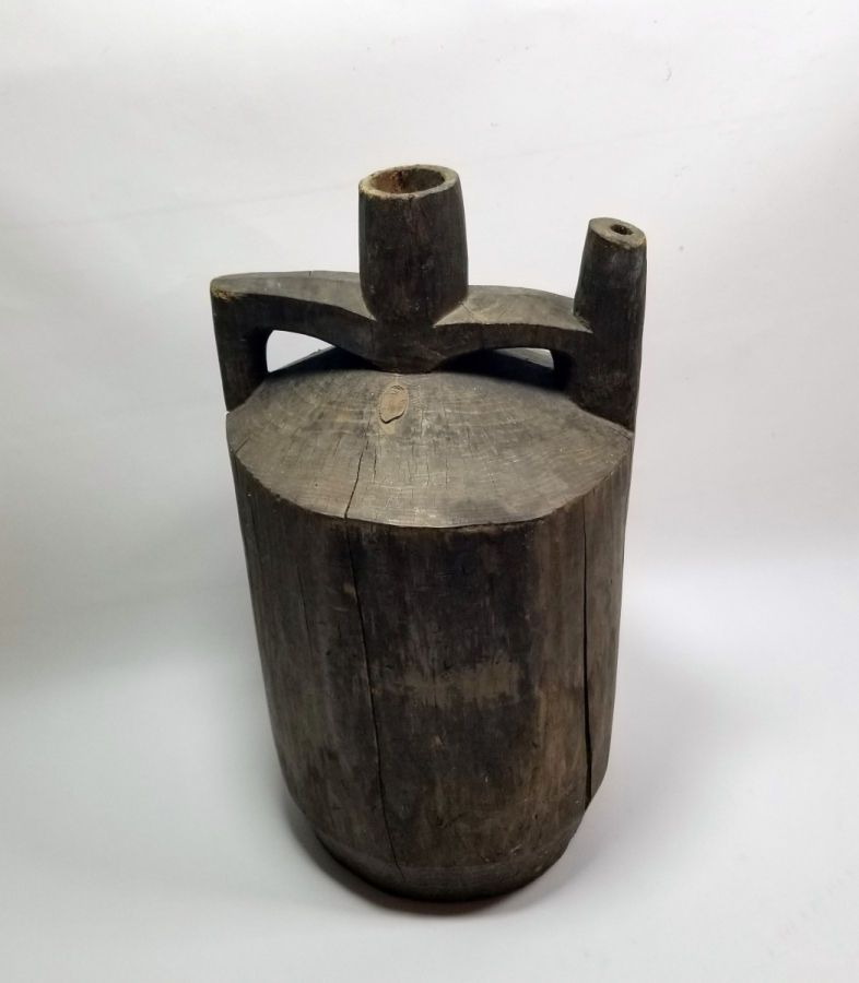 OSMANLI DÖNEMİ EL OYMA ÇAM BARDAK - TESTİ