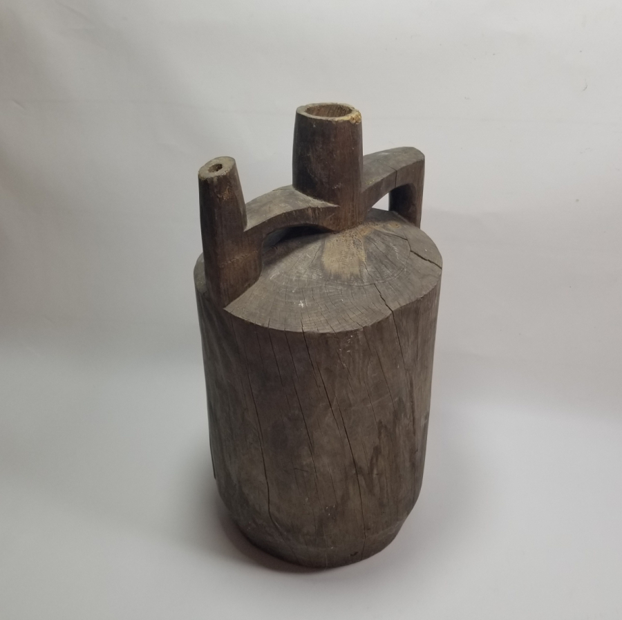 OSMANLI DÖNEMİ EL OYMA ÇAM BARDAK - TESTİ