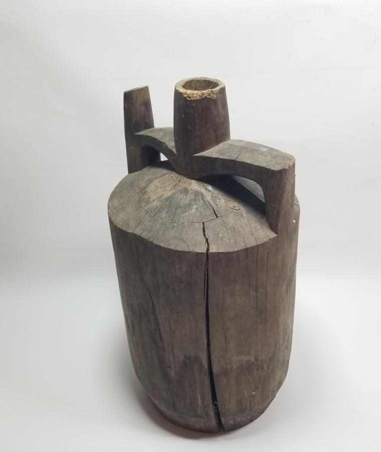 OSMANLI DÖNEMİ EL OYMA ÇAM BARDAK - TESTİ