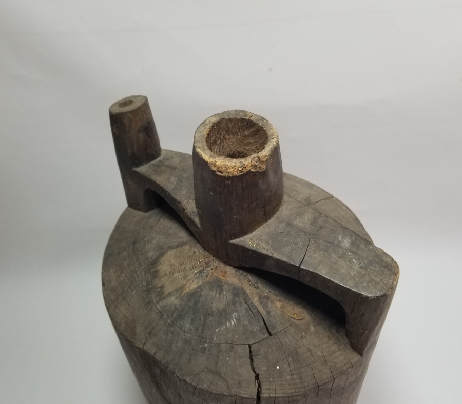 OSMANLI DÖNEMİ EL OYMA ÇAM BARDAK - TESTİ