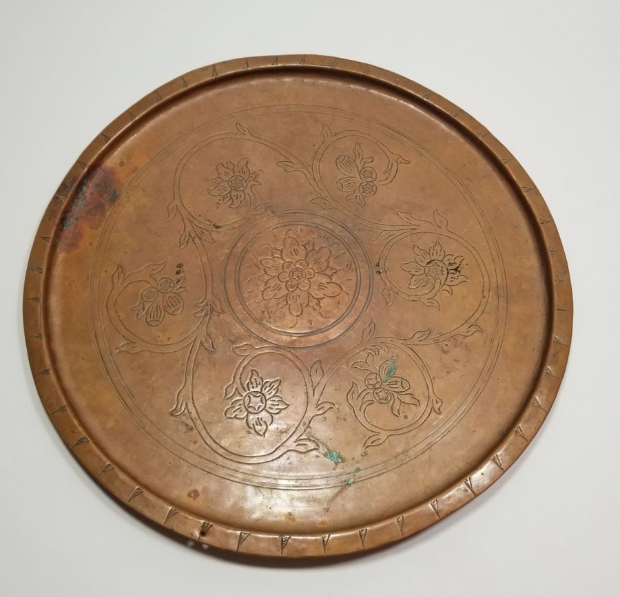 OSMANLI DÖNEMİ SÜLEYMANİYE KAHVE TEPSİSİ