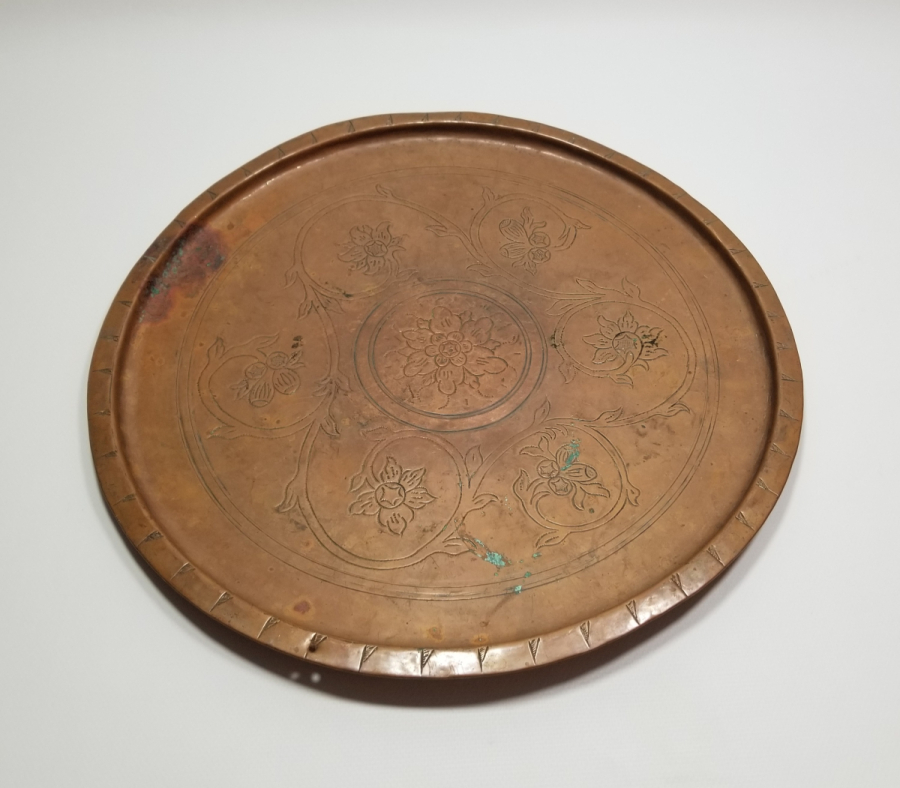 OSMANLI DÖNEMİ SÜLEYMANİYE KAHVE TEPSİSİ