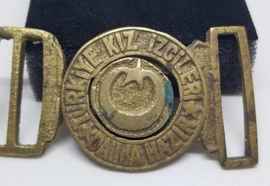 ANTİKA KIZ İZCİ KEMER TOKASI