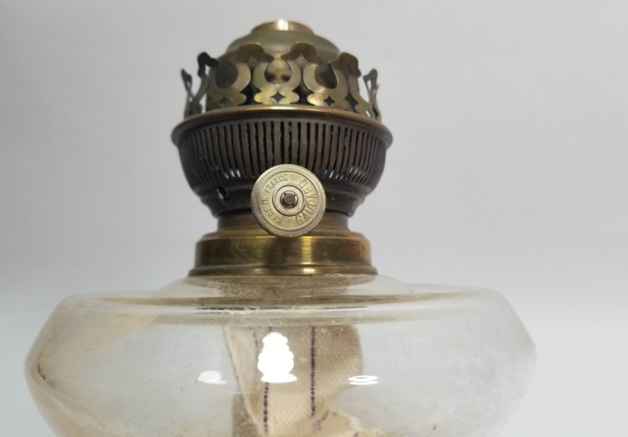 OSMANLI DÖNEMİ ASLAN BAŞLI NADİR GAZ LAMBASI