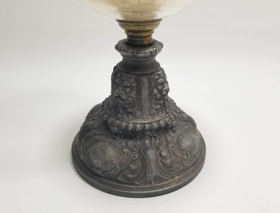 OSMANLI DÖNEMİ ASLAN BAŞLI NADİR GAZ LAMBASI