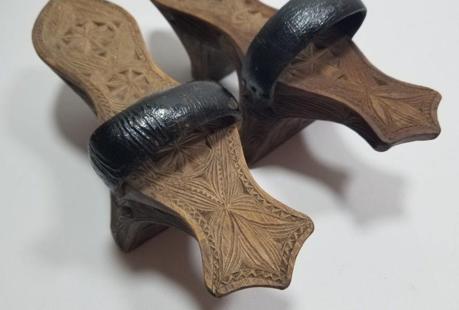 OSMANLI DÖNEMİ EL OYMA İŞÇİLİKLİ NADİR NALIN - TAKUNYA