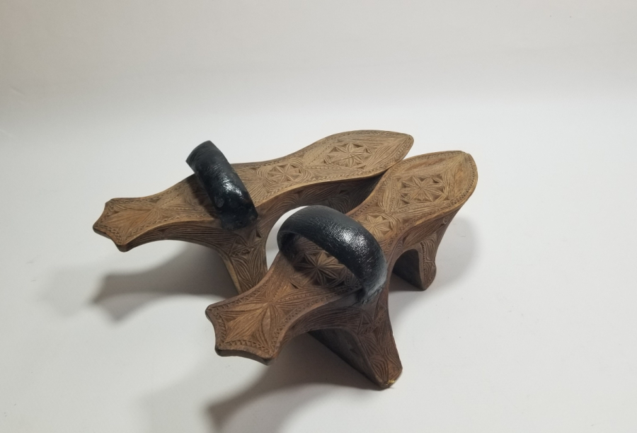 OSMANLI DÖNEMİ EL OYMA İŞÇİLİKLİ NADİR NALIN - TAKUNYA