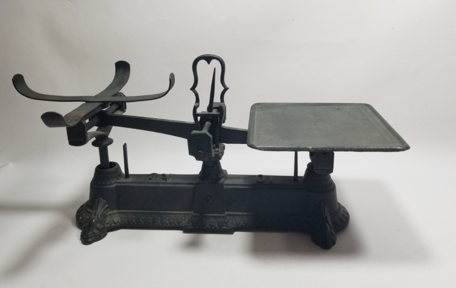 NADİR TİPTE ANTİKA TERAZİ