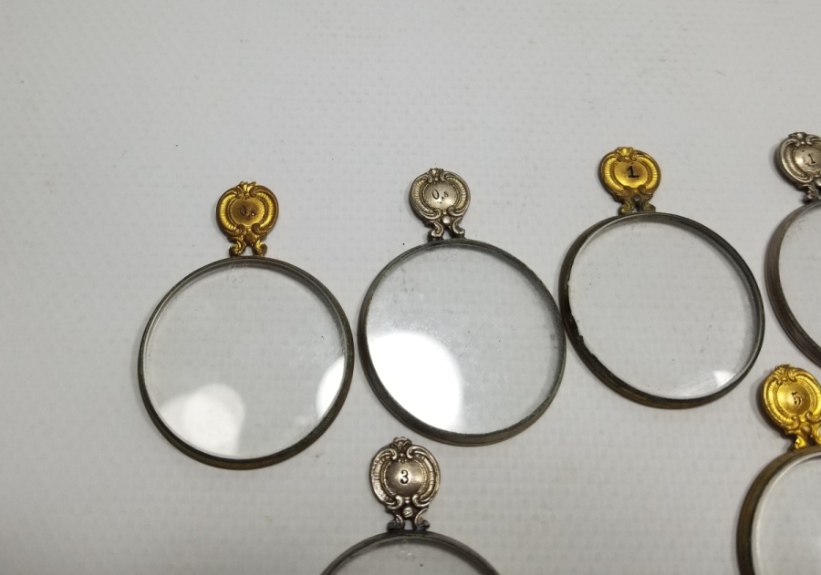 1900 BAŞLARI ANTİKA GÖZLÜK CAMI LOTU