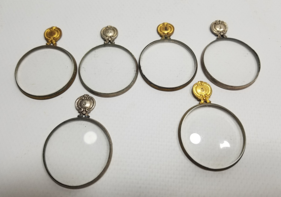 1900 BAŞLARI ANTİKA GÖZLÜK CAMI LOTU