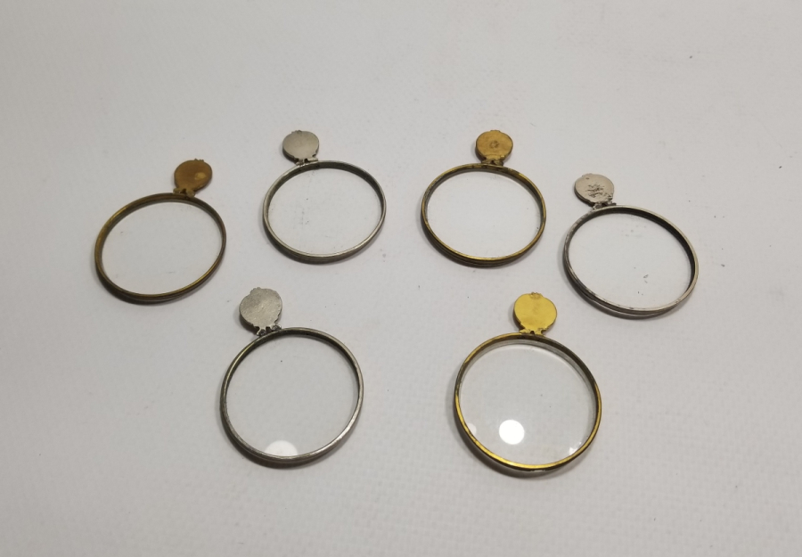 1900 BAŞLARI ANTİKA GÖZLÜK CAMI LOTU