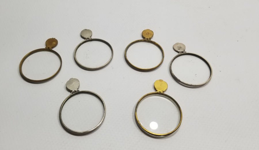 1900 BAŞLARI ANTİKA GÖZLÜK CAMI LOTU