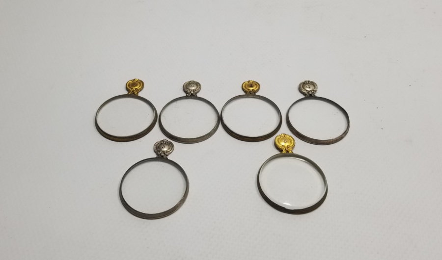 1900 BAŞLARI ANTİKA GÖZLÜK CAMI LOTU