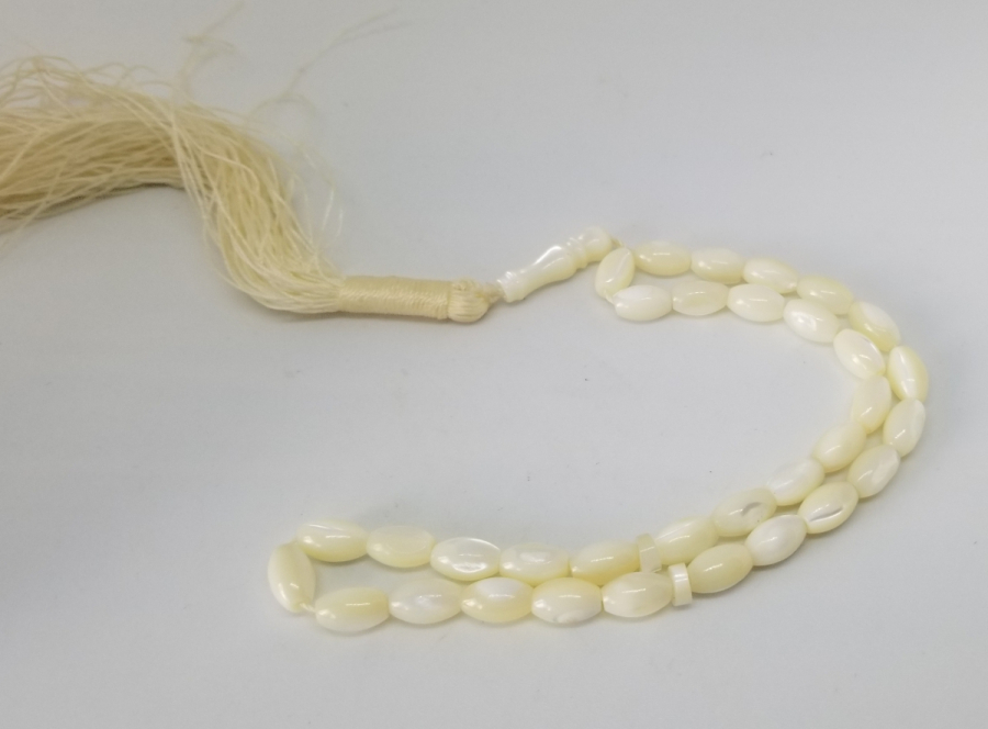 ÖZEL YAPIM ANTİKA SEDEF TESPİH