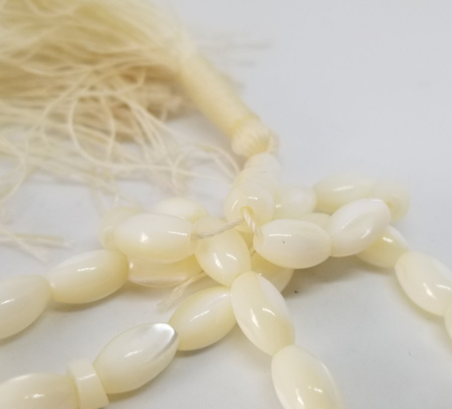 ÖZEL YAPIM ANTİKA SEDEF TESPİH