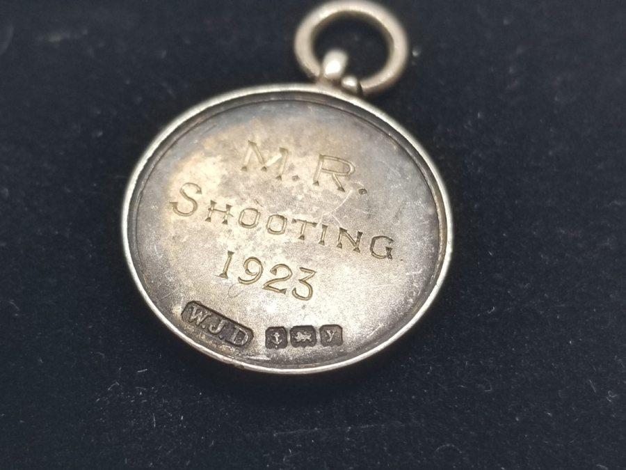 1923 TARİHLİ ANTİKA GÜMÜŞ KÖPEK KÜNYESİ