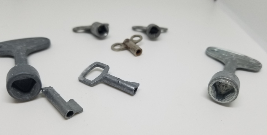 ANTİKA SAAT ANAHTARLARI LOTU