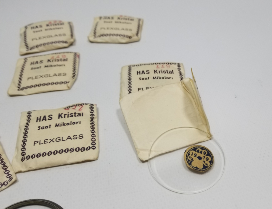 ANTİKA CEP SAATİ CAMLARI LOTU