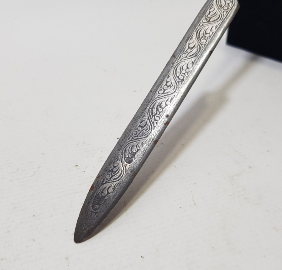 OSMANLI DÖNEMİ KOFGARİ İŞÇİLİKLİ BURSA YAPIMI ZARF AÇACAĞI