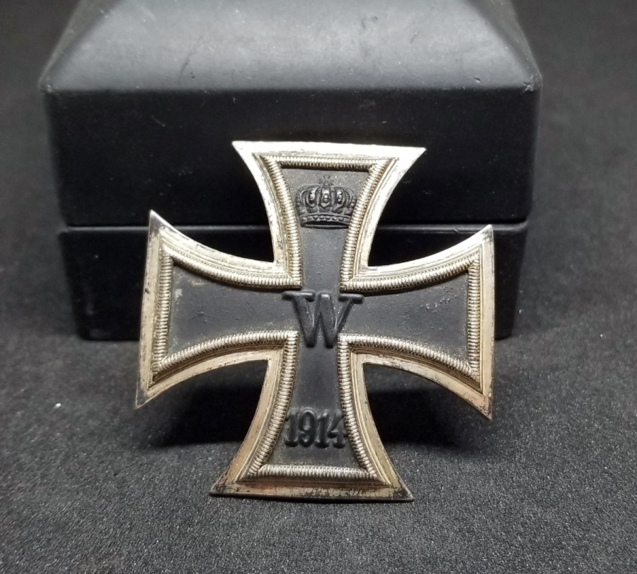 1. DÜNYA SAVAŞI DÖNEMİ NADİR 1. DERECE DEMİR HAÇ NİŞANI