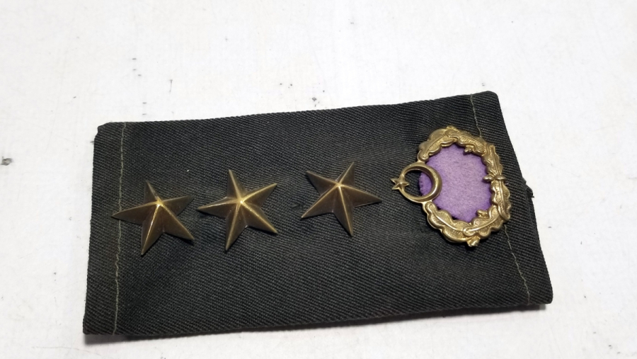 ANTİKA ÇİFT SUBAY APOLETİ