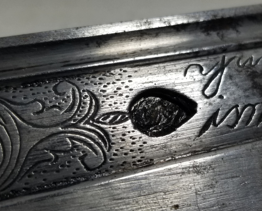 OSMANLI DÖNEMİ DEV BOYDA GADDARE FORMLU USTA DAMGALI BURSA İŞİ KUŞAK KAMASI