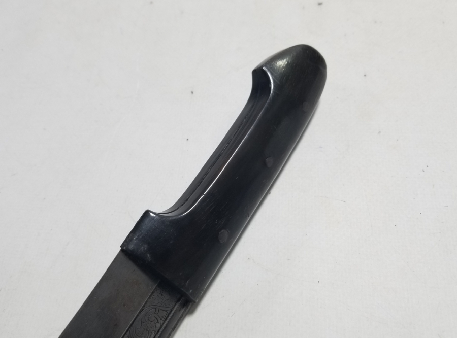 OSMANLI DÖNEMİ DEV BOYDA GADDARE FORMLU USTA DAMGALI BURSA İŞİ KUŞAK KAMASI