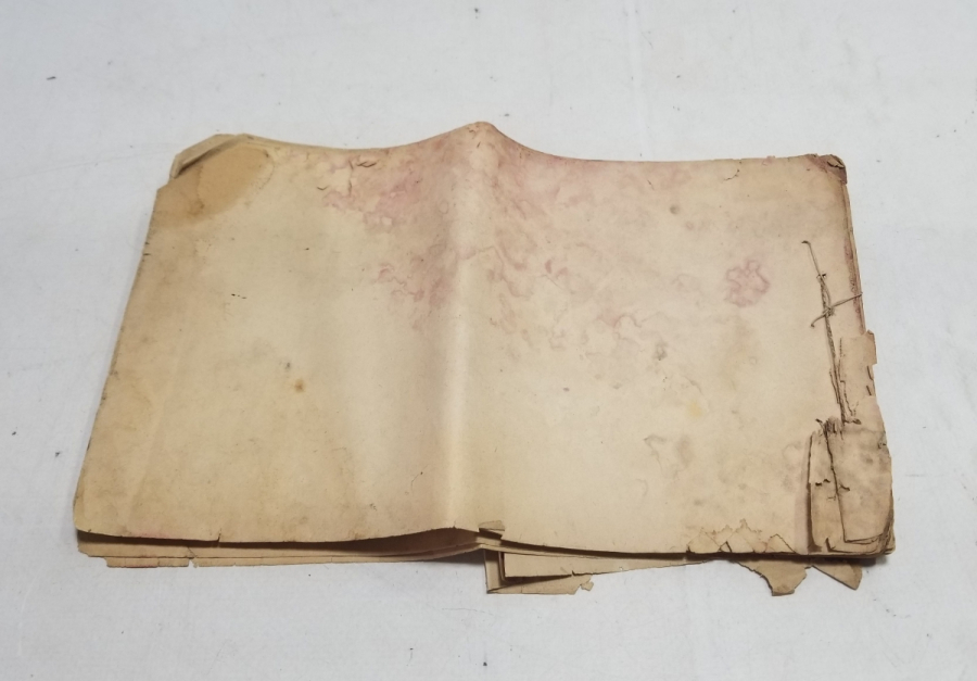 OSMANLI DÖNEMİ HATTAT KARALAMA ÇALIŞMASI KAĞIDI