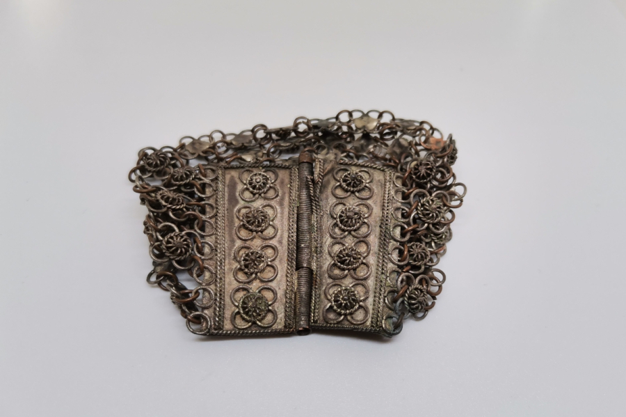 YOKLUK DÖNEMİ EL YAPIMI OSMANLI BİLEKLİK - BİLEZİK