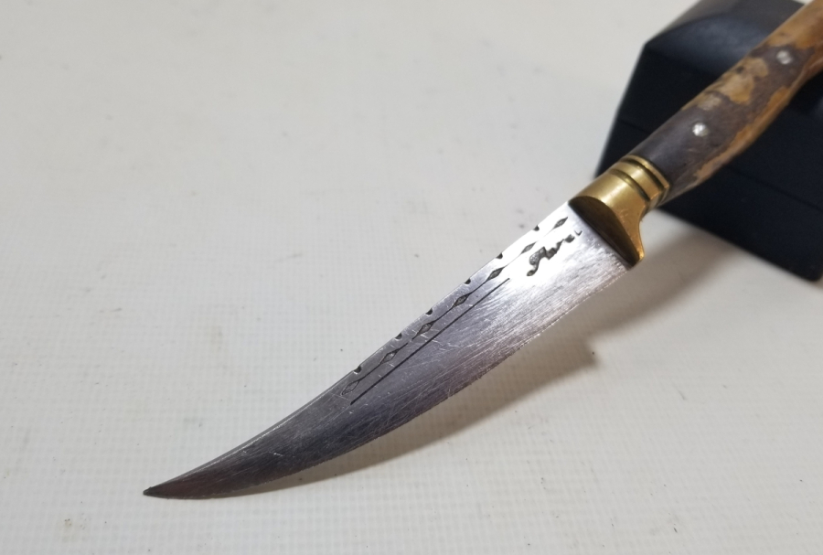 ÜZERİ OSMANLICA USTA DAMGALI BURSA İŞİ EL YAPIMI KAMA