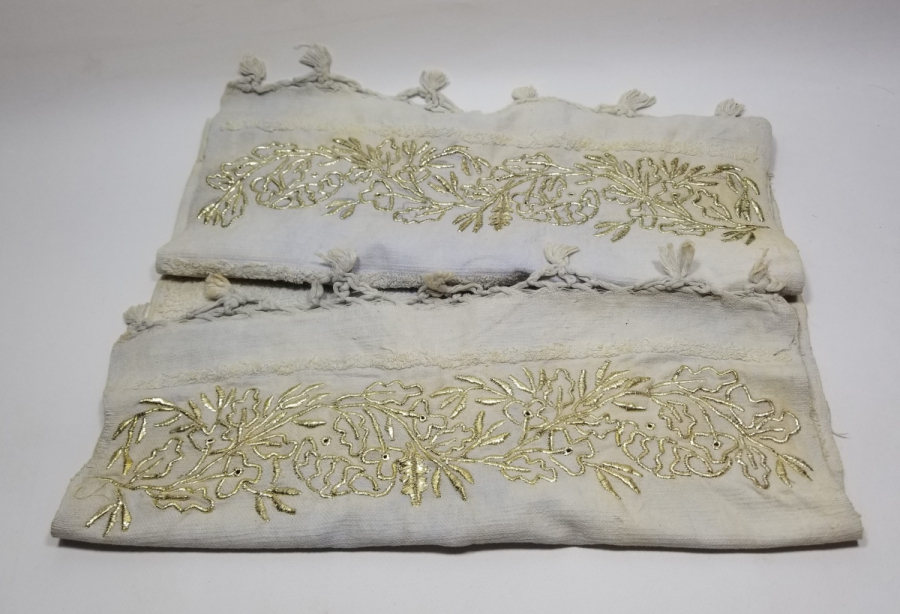 OSMANLI DÖNEMİ ALTIN SIRMA İŞÇİLİKLİ BURSA YAĞLIK - PEŞKİR