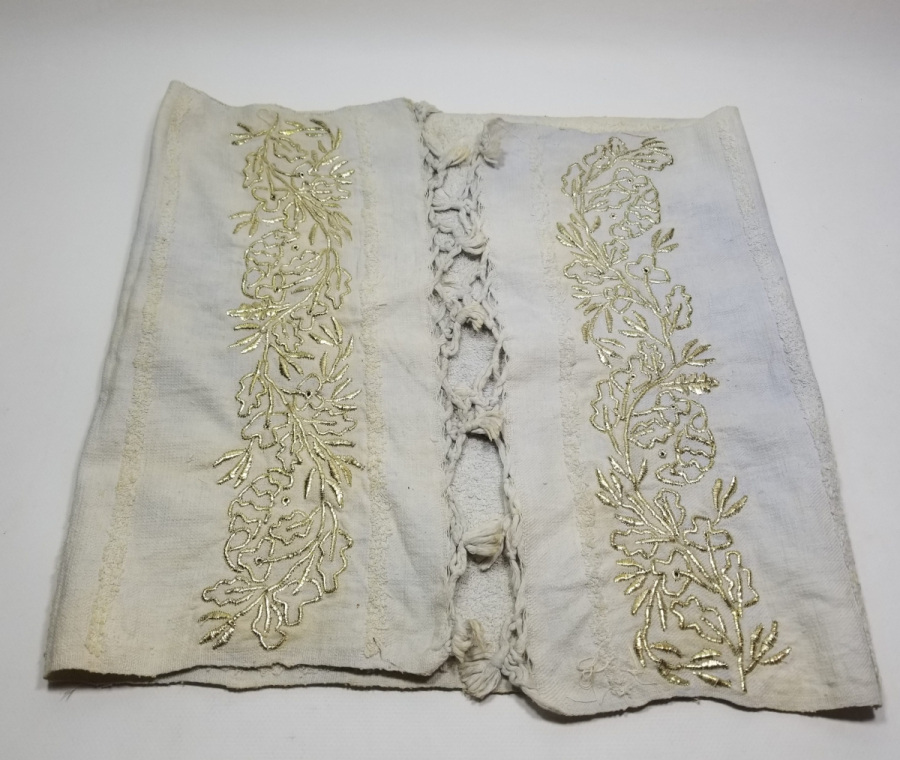 OSMANLI DÖNEMİ ALTIN SIRMA İŞÇİLİKLİ BURSA YAĞLIK - PEŞKİR