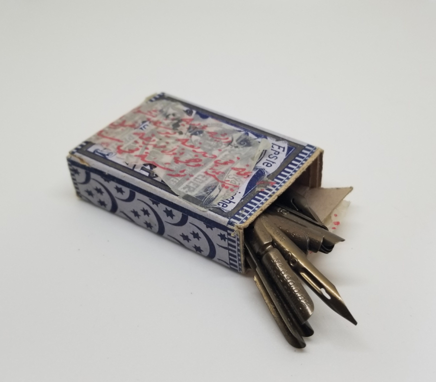 OSMANLI DÖNEMİ ORJİNAL KUTUSUNDA DİVİT UÇLARI