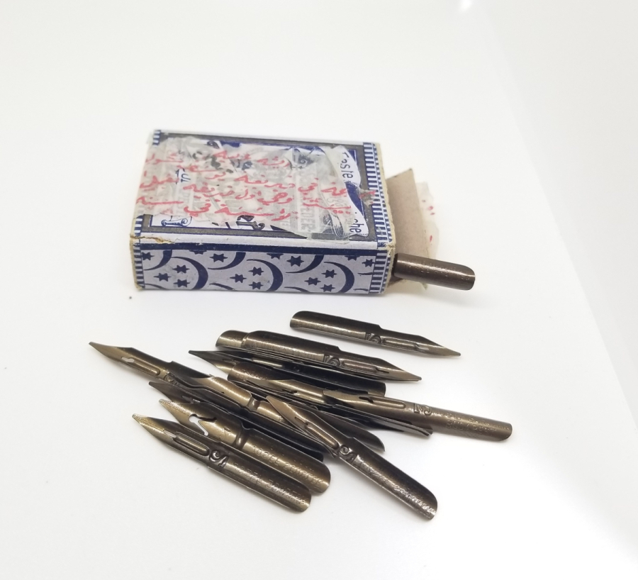 OSMANLI DÖNEMİ ORJİNAL KUTUSUNDA DİVİT UÇLARI