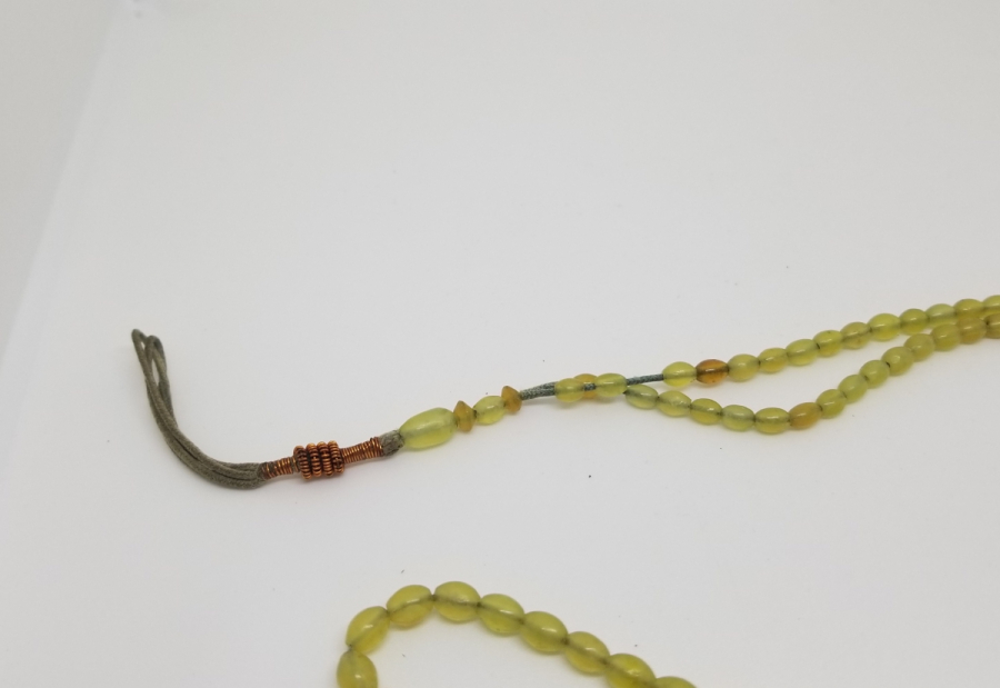 OSMANLI DÖNEMİ NADİR RENK ŞAH MAKSUT TAŞI NAMAZ TESPİHİ