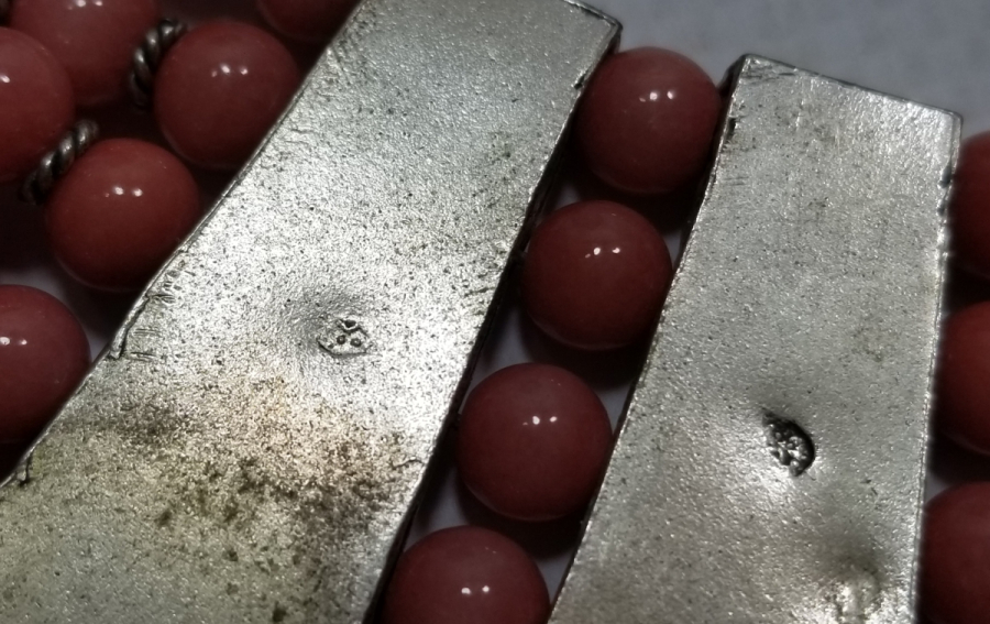 ÖZEL YAPIM DOĞAL TAŞLI ANTİKA GERDANLIK