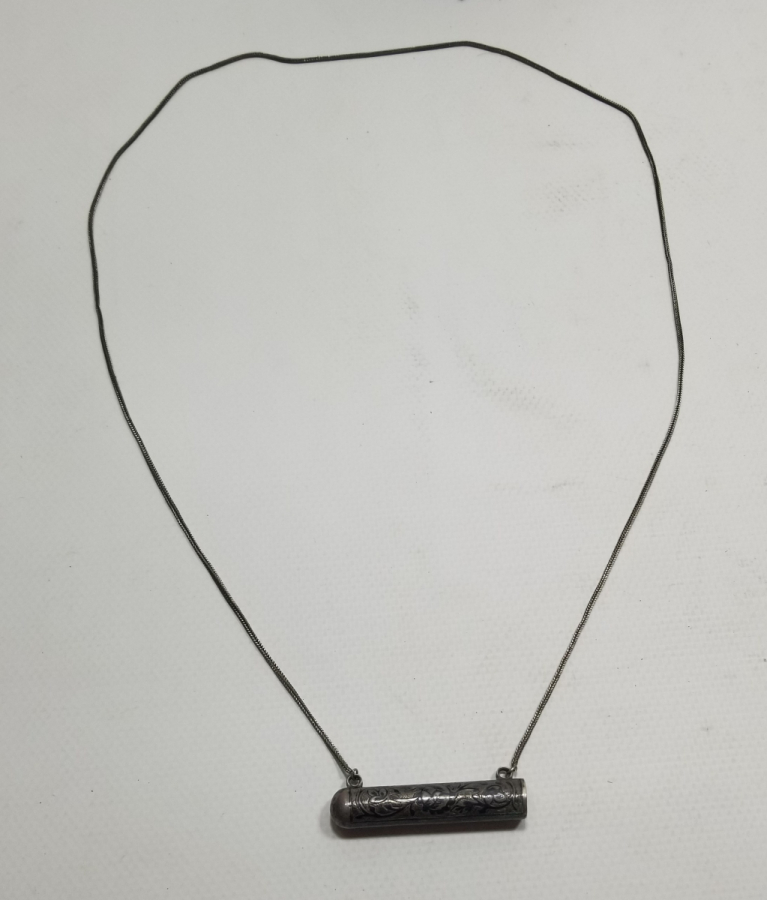 OSMANLI DÖNEMİ SAVATLI GÜMÜŞ ERMENİ YAPIMI HAMAYIL