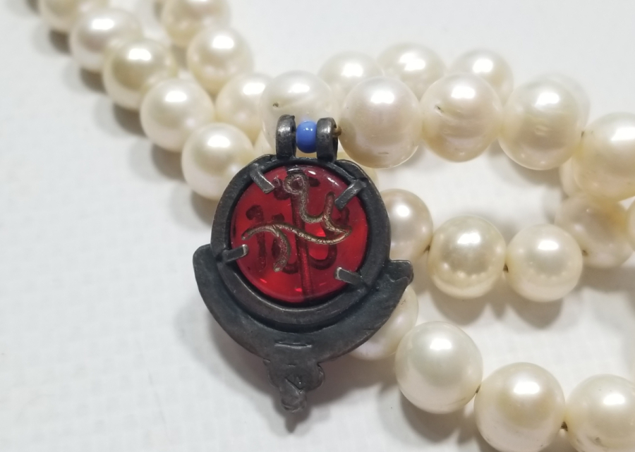 ÖZEL YAPIM ANTİKA İNCİ GERDANLIK