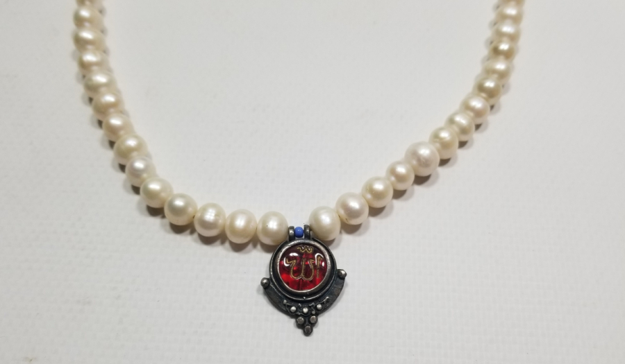 ÖZEL YAPIM ANTİKA İNCİ GERDANLIK