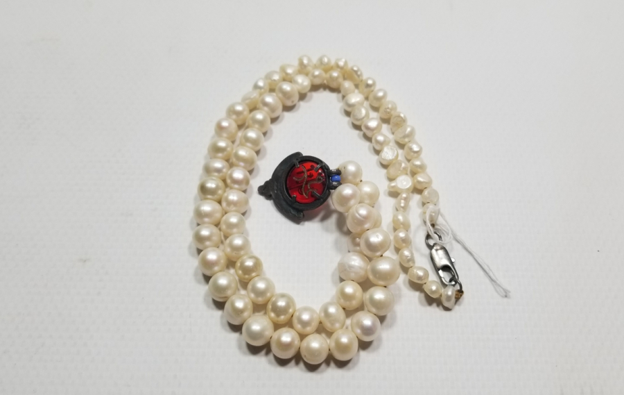 ÖZEL YAPIM ANTİKA İNCİ GERDANLIK