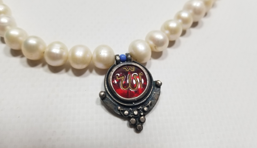 ÖZEL YAPIM ANTİKA İNCİ GERDANLIK