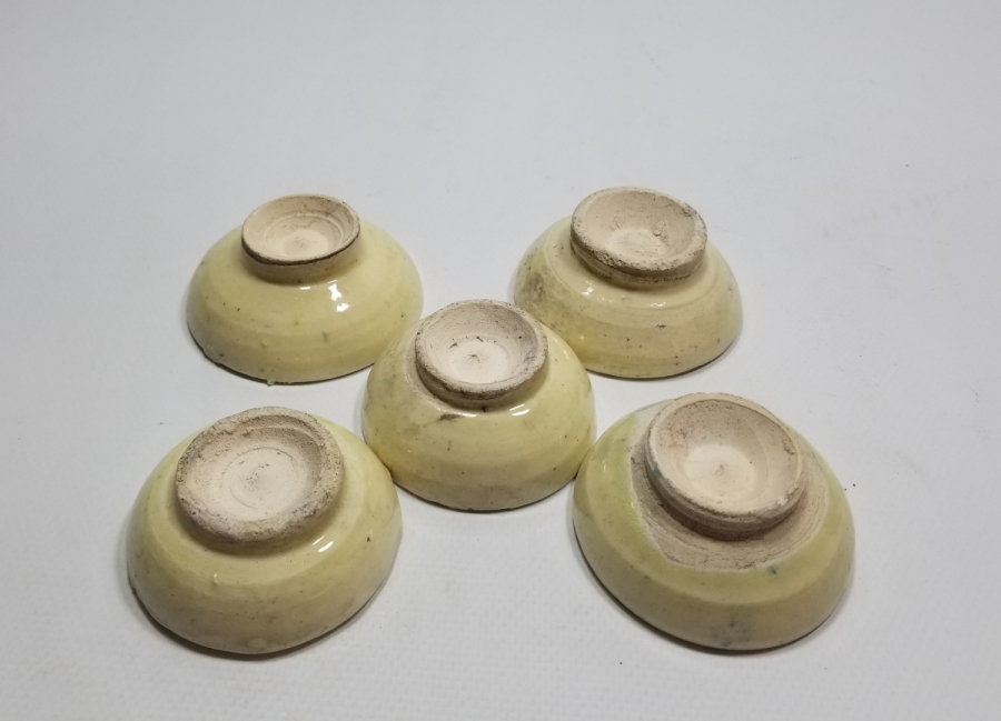 OSMANLI DÖNEMİ KÜTAHYA İŞİ EL BOYAMA KAHVE YANI LOKUMLUĞU LOTU